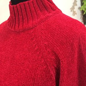 Thick Long sleeve sweater Red XL